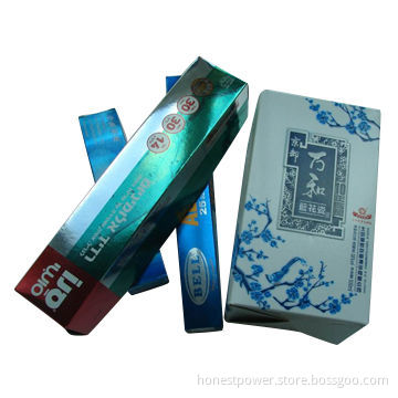 Toothpaste Package Boxes, Made of Art Paper, Customized Designs and Sizes Accepted